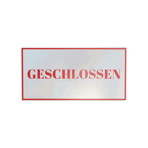 Doppelseitige Schilder