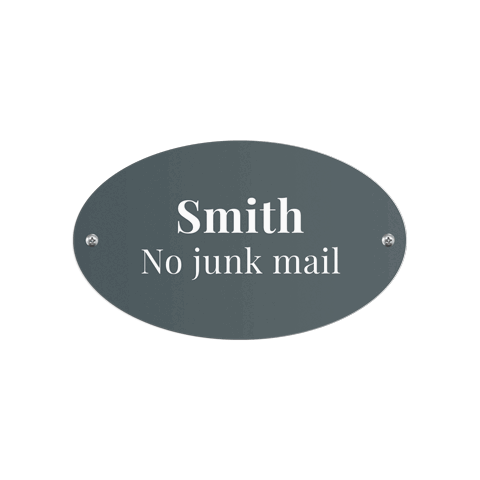 Plastic signs