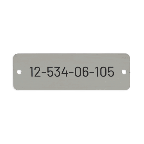 Stainless steel signs