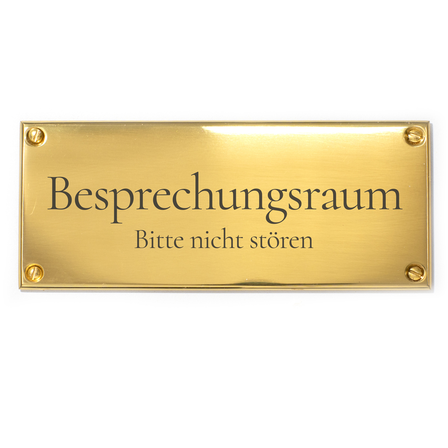 Messingschilder, Quadrat Messing/Glänzend Glänzendes Messing. Befestigung: Keine
