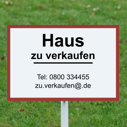 Kunststoffschilder Farbaufdruck, Quadrat Weiß Pvc Kunststoff