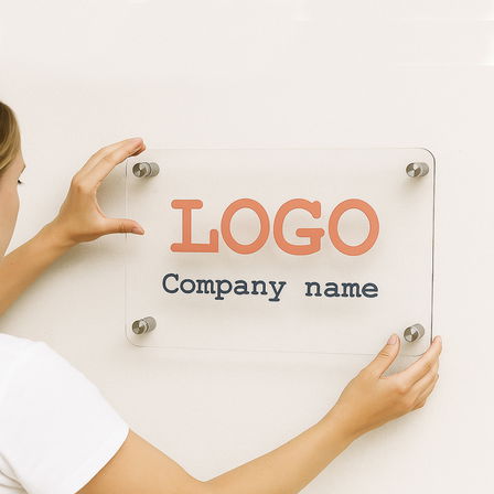 Acrylic Signs With Logo Name