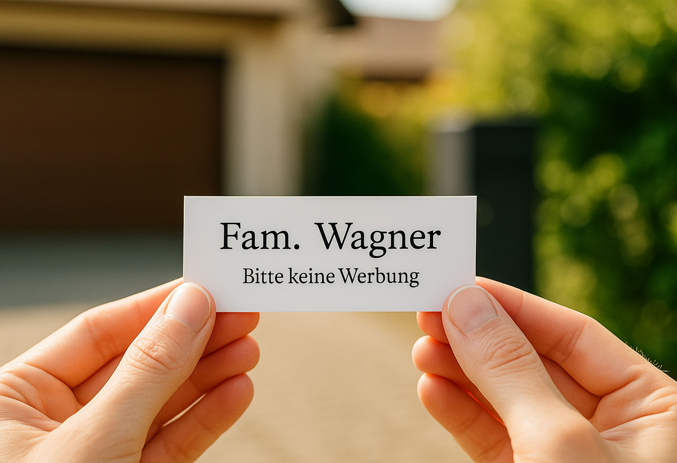 Schilder zum Bestellen online