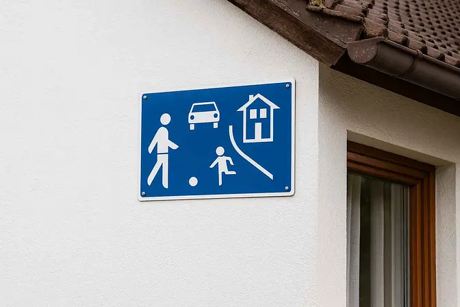 Achtung Kinder Schild