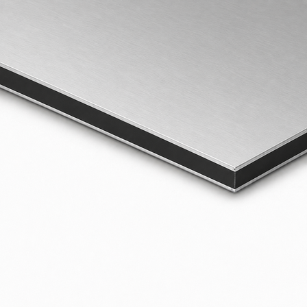 Skylt i aluminiumkomposit