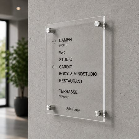 Fassadenschild