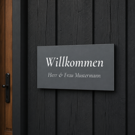 Türschild personalisiert