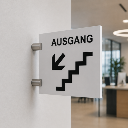 Fahnenschild