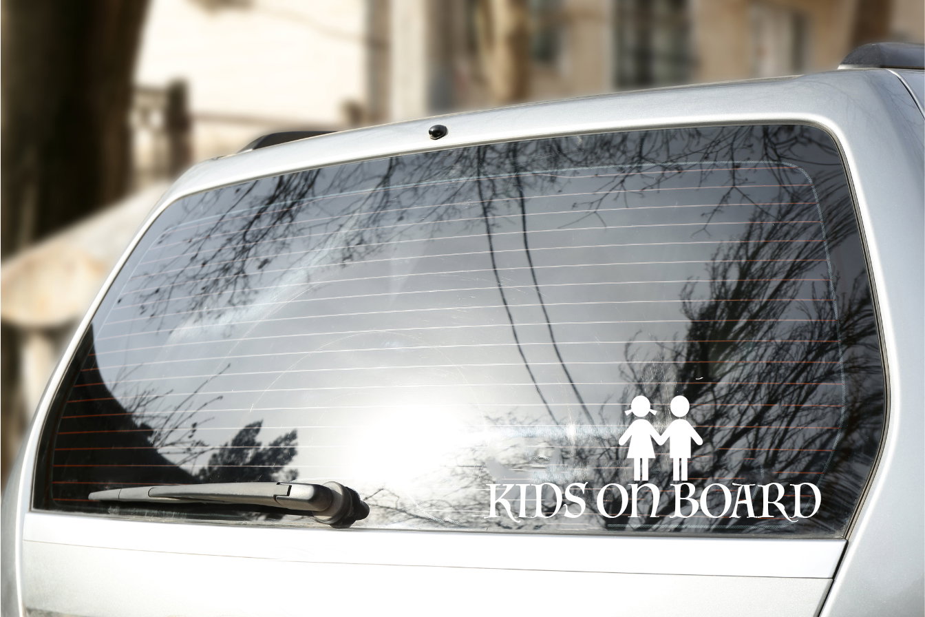 „Baby on Board“-Schild für das Auto