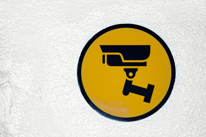 Panneaux de vidéosurveillance