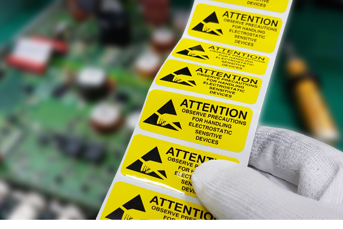 Panneau danger avec pictogramme