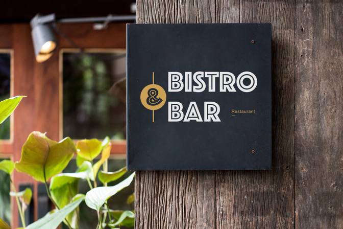 Custom pub sign for outdoor use
