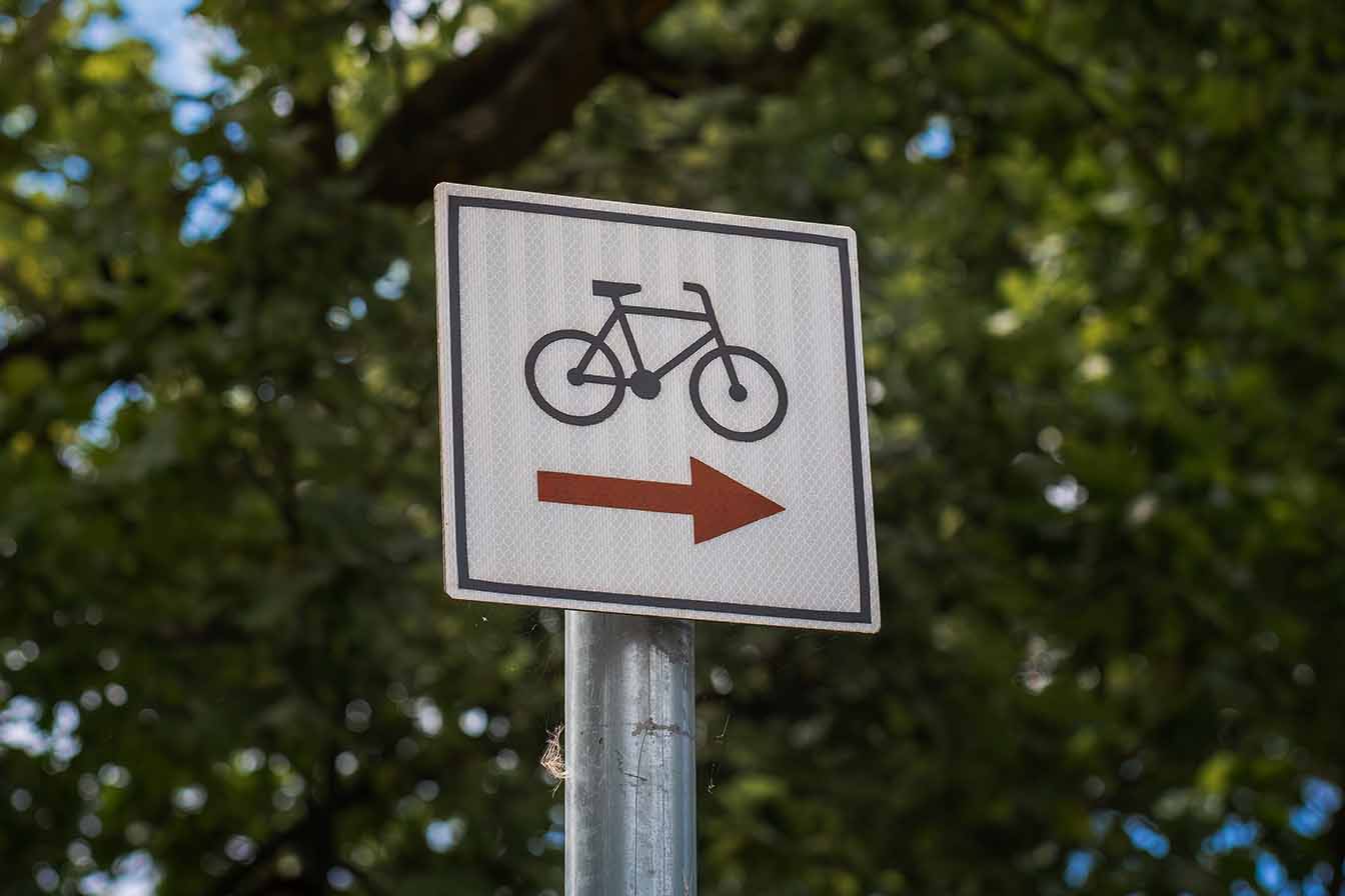 Verkehrsschild nach Wunsch