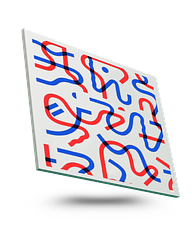 Sign with digital print