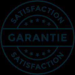Sceau de garantie satisfaction de Plaqueomatic