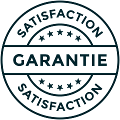 Sceau de garantie satisfaction de Plaqueomatic