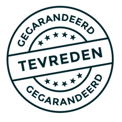 gegarandeerd tevreden