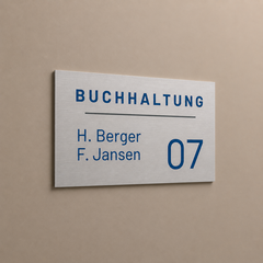 Aluminiumschilder
