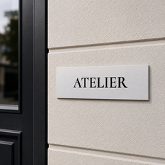 Plaques de porte