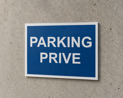 Panneaux parking