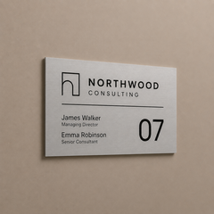 Aluminium Signs
