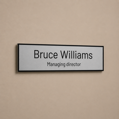 Plastic Signs