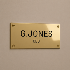 Brass Signs