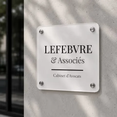 Plaques de plexiglas